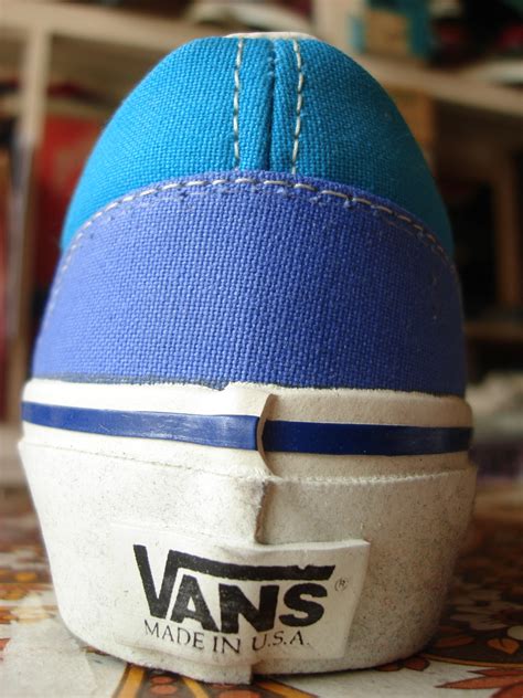 Theothersideofthepillow Vintage Vans 2 Tone Electric Blue And Turquoise