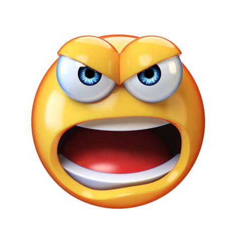 Angry Eyes Emoticon Stock Photos Pictures And Royalty Free Images Istock