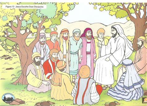 Baú De Recursos Para O Ministério Infantil Jesus Escolhe 12 Discípulos