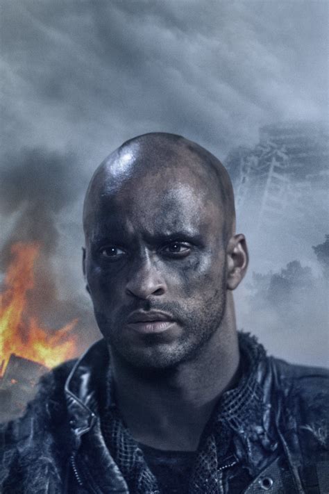 Ricky Whittle As Lincoln The 100 Poster The 100 The 100 Clexa