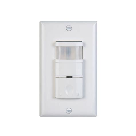 Motion or occupancy detectors are used to detect security threats, save energy by efficient lighting control and triggering other iot enabled devices. Nicor 120 - 277-Volt Occupancy/Vacancy Passive Infrared ...