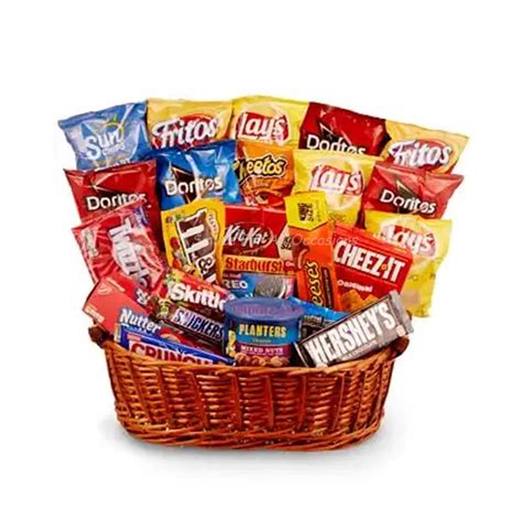 Candy Snack T Basket Best Birthday Anniversary T Smiles For