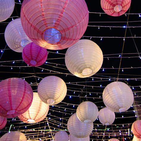 10 Round Chinese Paper Lantern Birthday Wedding Party Decor T Craft