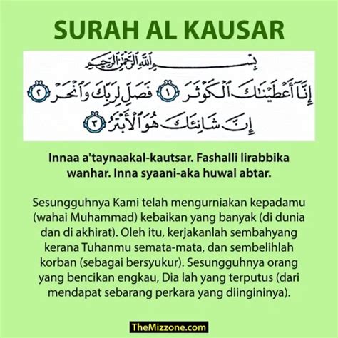 Nur Hidayah Jalan Suci Ku Surah Al Kautsar