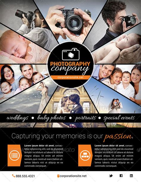 15 Beautiful Flyer Templates For Photography