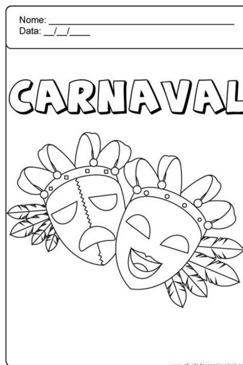 Compartilhar Imagens Imagen Desenhos Para Colorir De Carnaval Infantil Br Thptnvk Edu Vn