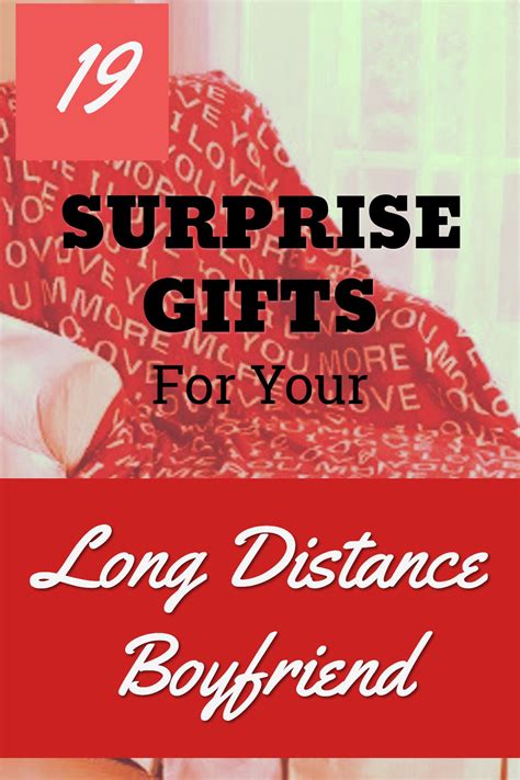 19 Romantic Long Distance Relationship Gifts (for Your Boyfriend