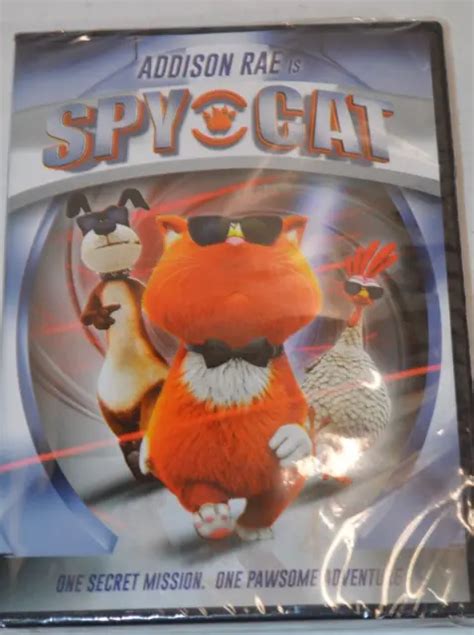 Spy Cat Addison Rae Animated Feature Dvd 2018 New 699 Picclick