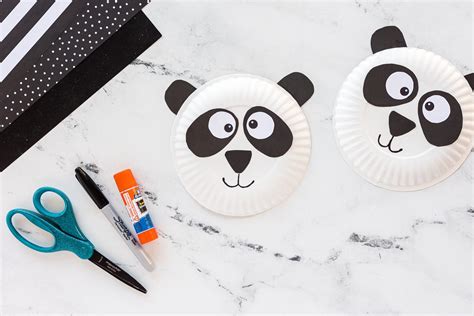 Paper Plate Panda Made To Be A Momma