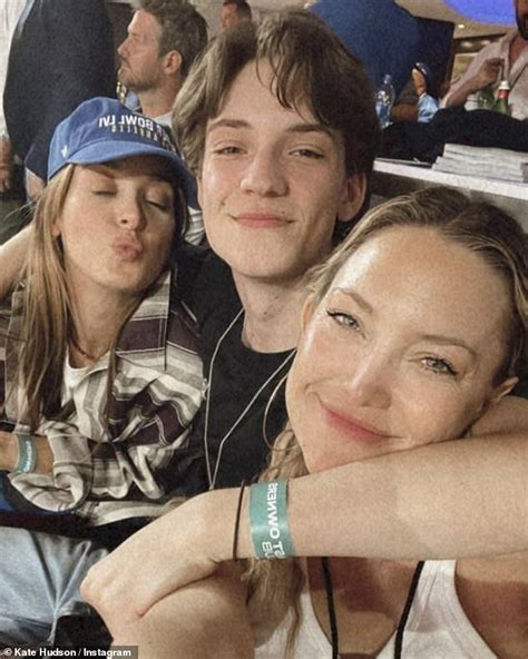 Kate Hudson Shares A Sweet Super Bowl Selfie With Her Son Ryder At The Celeb Packed Stadium