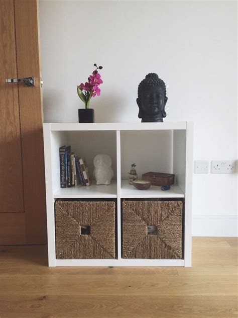 Get the best deal for white bookcase bookcases from the largest online selection at ebay.com. White IKEA Kallax Shelving Unit/Bookcase + 2 IKEA Knipsa ...