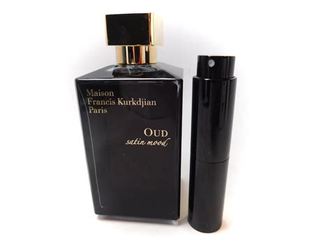 The oud perfumes are considered luxurious, bold, and warm colognes. Maison Francis Kurkdjian Oud Satin Mood PARFUM 8ml travel ...