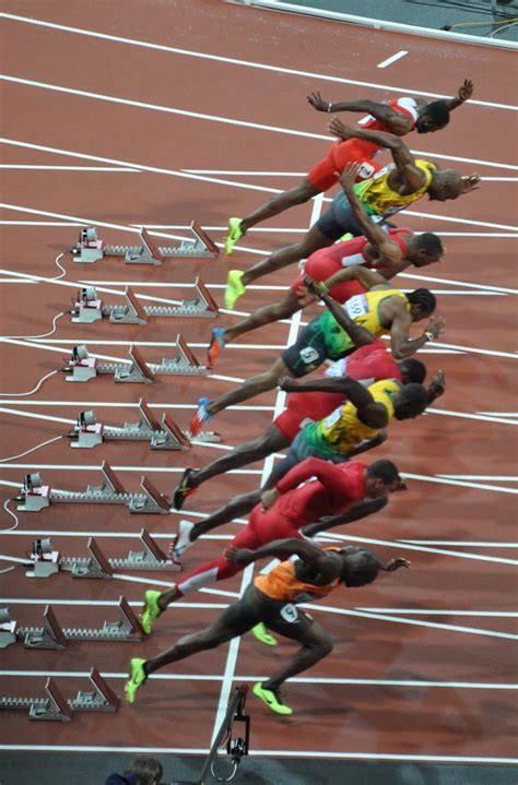 Filelondon 2012 Olympic 100m Final Start Wikimedia Commons