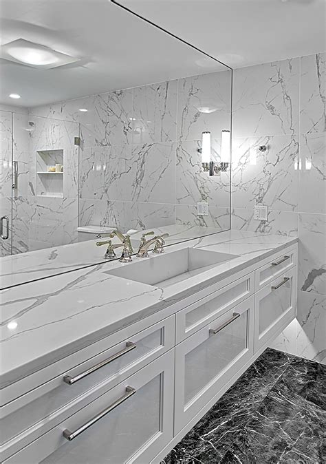 Modern Bathroom Vanities With Quartz Countertops Modern Bathroom Design