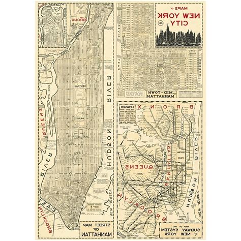 20 Best New York Subway Map Wall Art