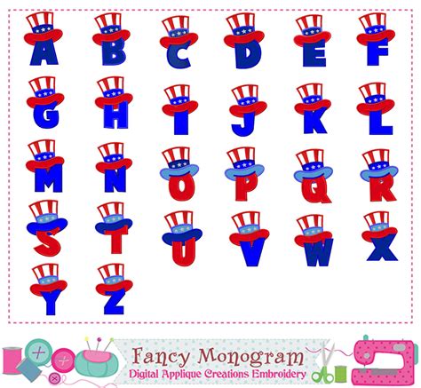 Name that sounds like the fourth letter of the alphabet crossword clue answers. 4th of July Letters appliqueUncle sam hat Monograms | Etsy