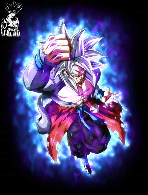 Xeno Goku Ssj4 Activates Ultra Instinct With Aura By Ajckh2 On Deviantart