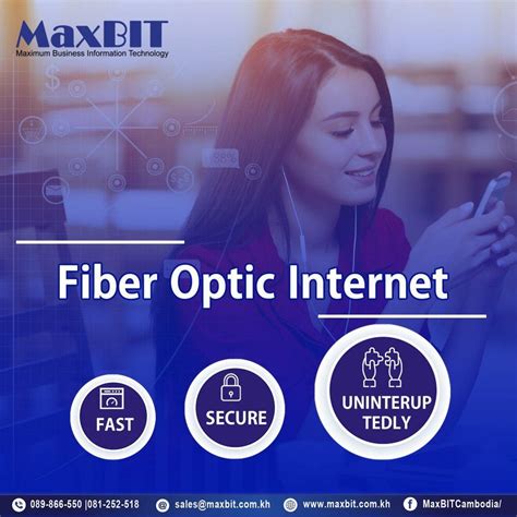 Fiber Optic Internet Best Internet Provider In Cambodia Maxbit