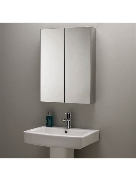 26 enchanting bathroom storage cabinets floor standing basin. John Lewis & Partners Double Mirrored Bathroom Cabinet ...
