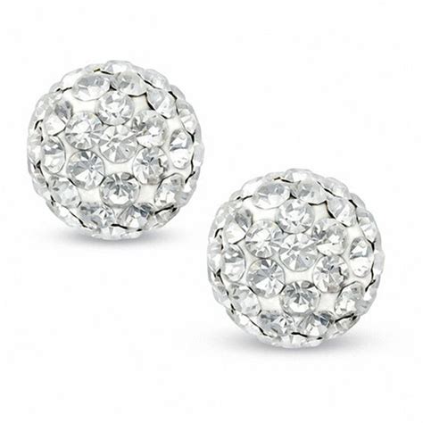 Maybe you would like to learn more about one of these? 14K Gold Crystal Ball Stud Earrings | Zales Outlet