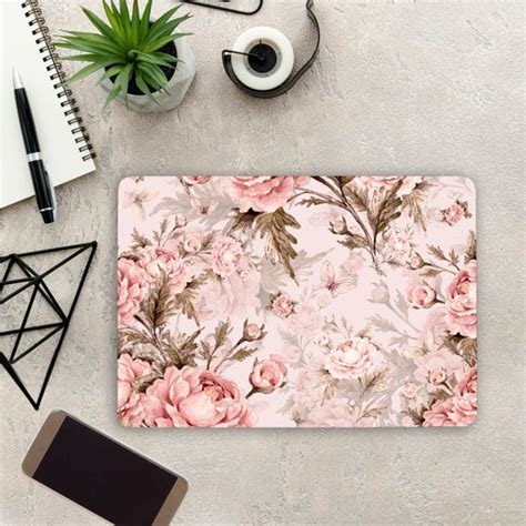 Floral Laptop Skin Notebook Vinyl Decal Dell Hp Lenovo Asus Etsy