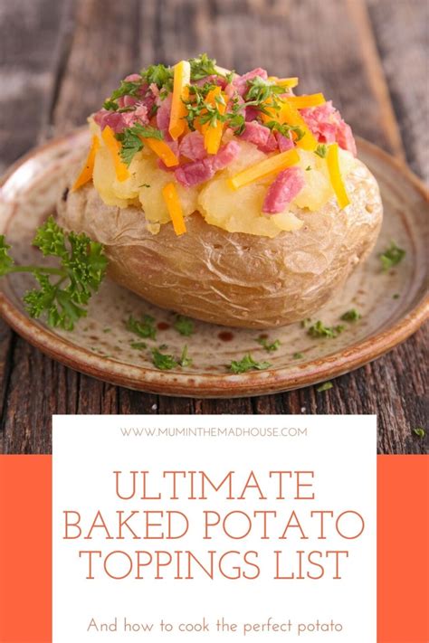 How To Cook Jacket Potatoes And Ultimate Toppings List Mum In The Madhouse