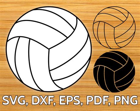 Volleyball Ball Svg Design Cut File For Cricut And Silhouette Svg