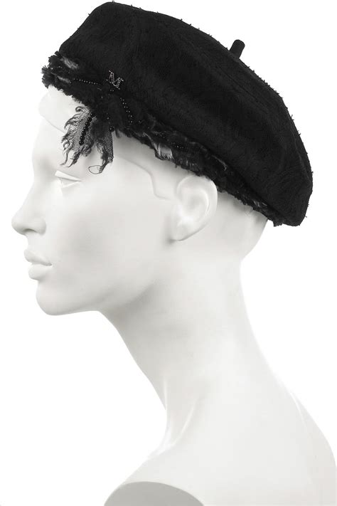 The Beret Project The Erika Lace And Pearl Beret