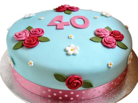 Fortieth birthdays should be a special celebration. 40th birthday female cake