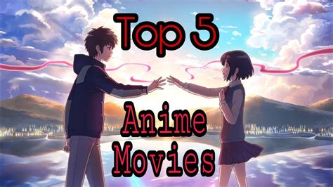 Top 5 Anime Movies Hindi Youtube