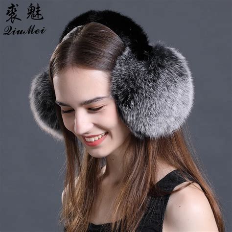 Products At Discount Prices Oversized Soft Women Big Faux Fur Earmuffs Lovely Winter Plush Ear