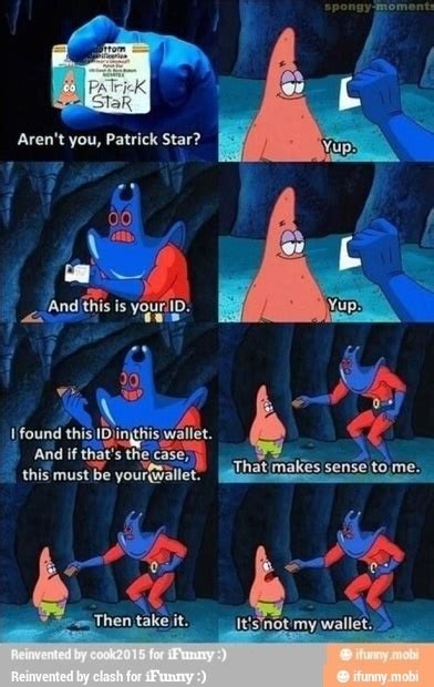 I Patrick Funny Spongebob Memes Spongebob Funny Spongebob