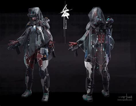Pin By F1d4 On （312）mechanic Cyborg Girl Concept Art Characters