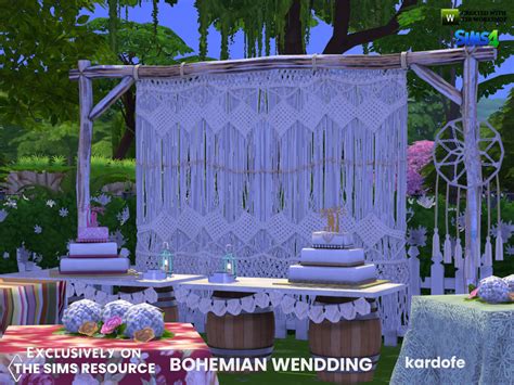 The Sims Resource Bohemian Wedding