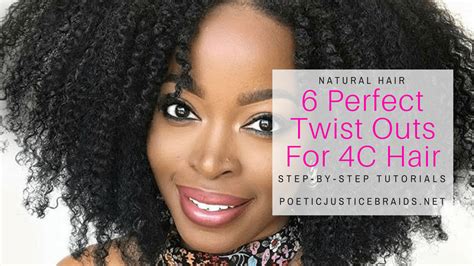 How To Twist 4c Natural Hair Perfect Twist Out Vid Tutorials