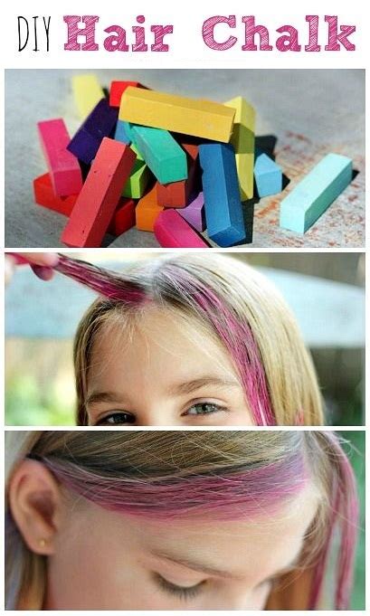 How To Chalk Your Hair My Favorite Things