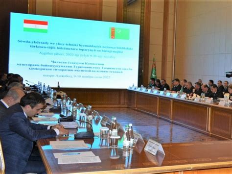 The Th Meeting Of The Joint Turkmen Tajik Intergovernmental