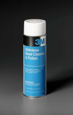 Ideal for stainless steel, chrome, laminated plastics, and aluminum surfaces. 3M Stainless Steel Cleaner and Polish 600g Aerosol ...