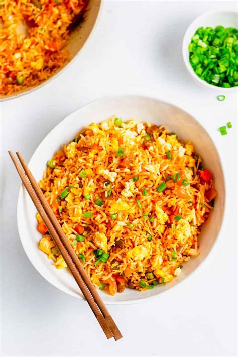 Kimchi Fried Rice Easy With Egg Cooked In It Rudd Whoween1950