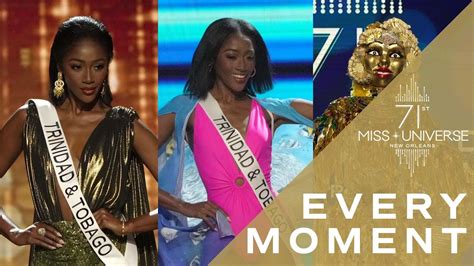 Miss Universe Trinidad And Tobago Final Show Highlights 71st Miss Universe Youtube