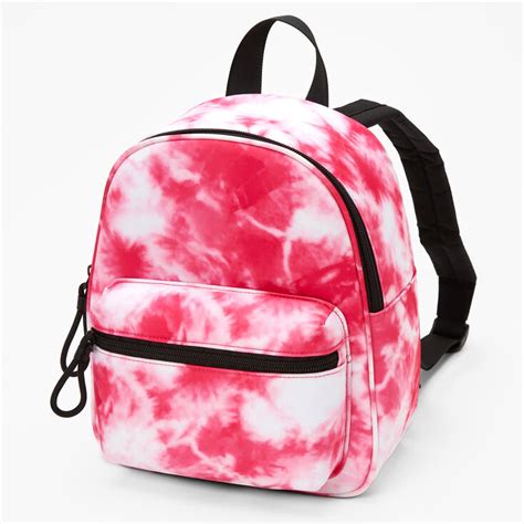 Pink Tie Dye Small Backpack Claires Us