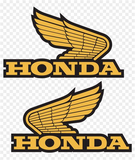 Honda Gold Wing Logo Decal Sticker Vector Free Vector Honda Gold Wing
