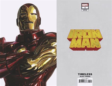 Iron Man 1 Alex Ross Iron Man Timeless Variant Cover