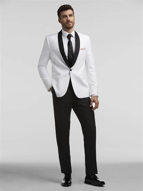 Suits And Blazers Tuxedos Mens White Formal Dinner Jacket
