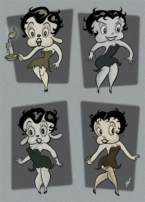 Betty Boop Variations By Hammersonhoek On Deviantart