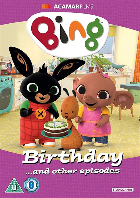 Bing Birthday And Other Episodes Dvd 2019 Amazonde Elliot