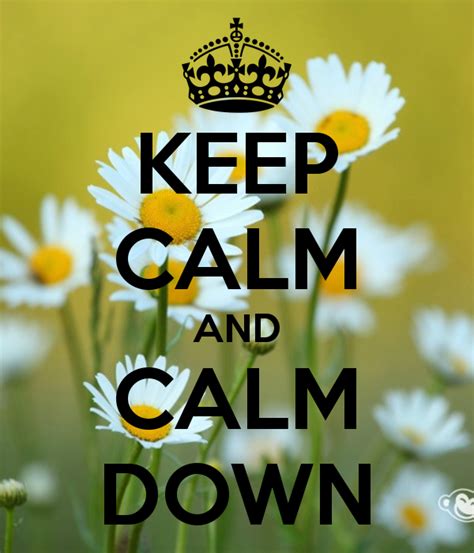 Keep Calm And Calm Down Keep Calm Posters Keep Calm Quotes Keep Calm