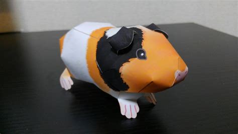 Making Guinea Pig Papercraft Time Lapse Youtube