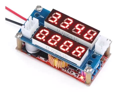 regulador de tensão dc dc 5a display voltímetro amperímetro parcelamento sem juros