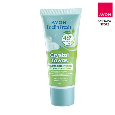 Avon Feelin Fresh Crystal Tawas Quelch Anti Perspirant Deodorant